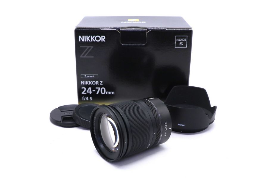 Nikon 24-70mm f/4 S Nikon Z в упаковке