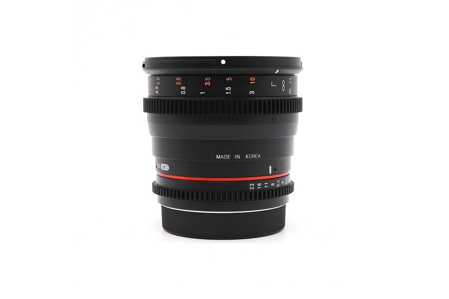 Samyang 50mm T1.5 AS UMC for Canon EF в упаковке