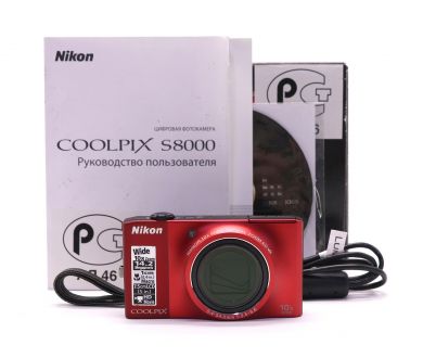 Nikon Coolpix S8000 в упаковке