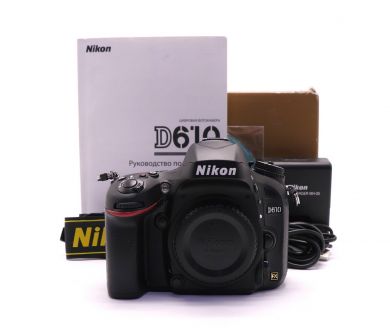 Nikon D610 body в упаковке (пробег 6150 кадров)