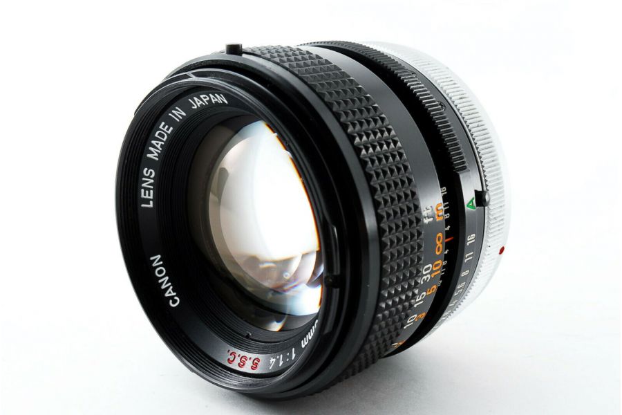 Canon FD 1.4/50mm S.S.C. светосильный объектив