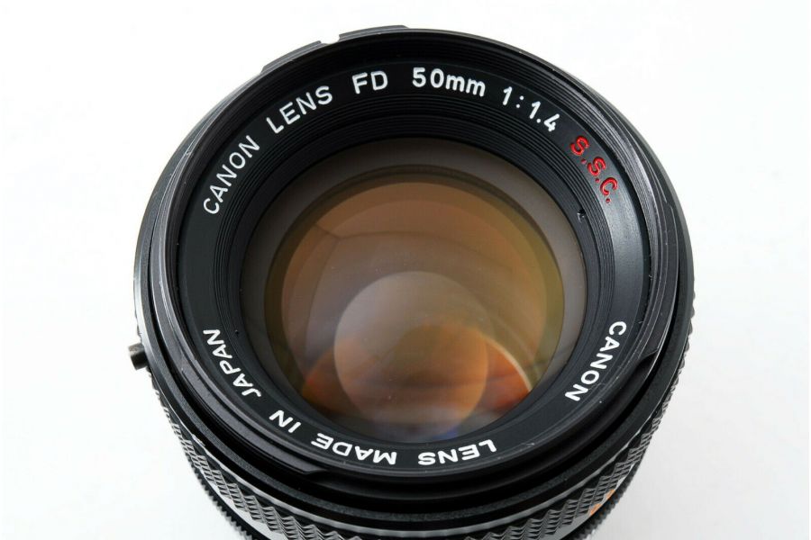 Canon FD 1.4/50mm S.S.C. светосильный объектив