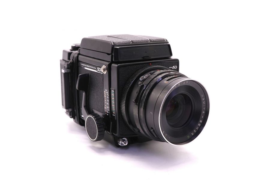 Mamiya RB67 Professional SD + Mamiya-Sekor C 90mm f/3.8 (Japan, 1990)