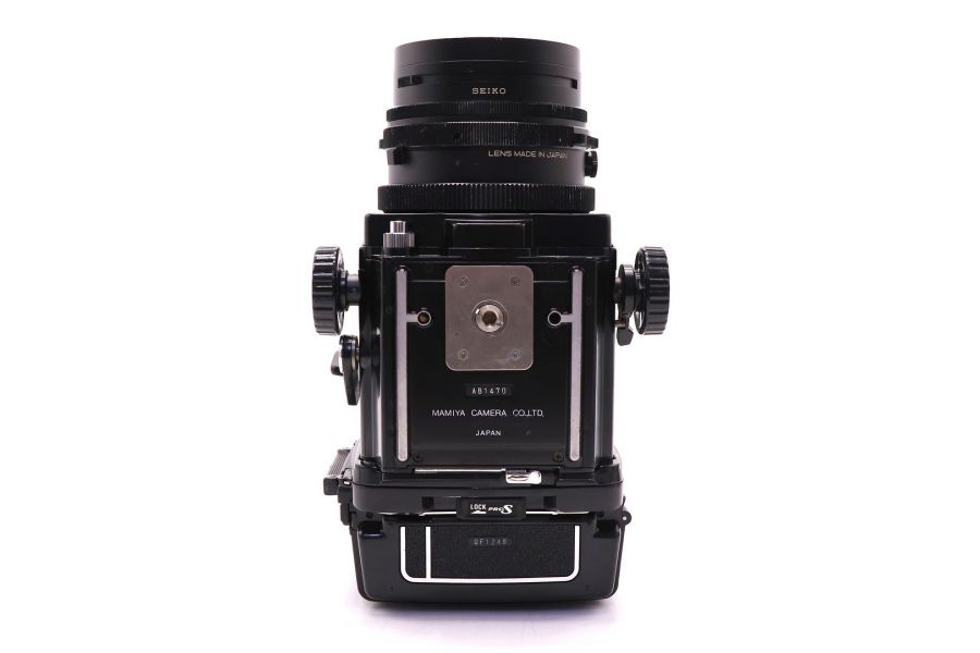 Mamiya RB67 Professional SD + Mamiya-Sekor C 90mm f/3.8 (Japan, 1990)