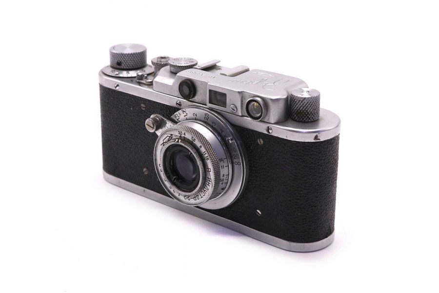 Зоркий + Индустар-22 ранний 