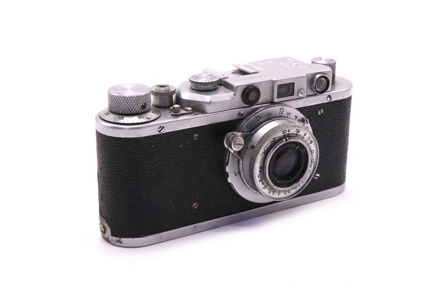 Зоркий + Индустар-22 ранний 