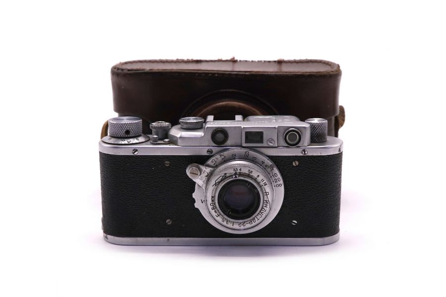 Зоркий + Индустар-22 ранний 