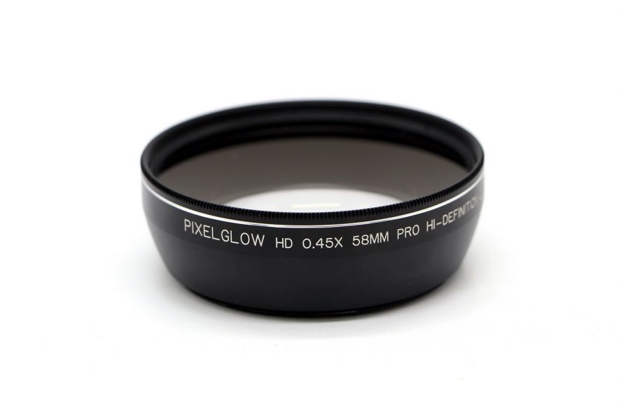 Конвертер Pixelglow HD 0.45x Pro HI-Defention 58mm Digital Wide Angle Lens