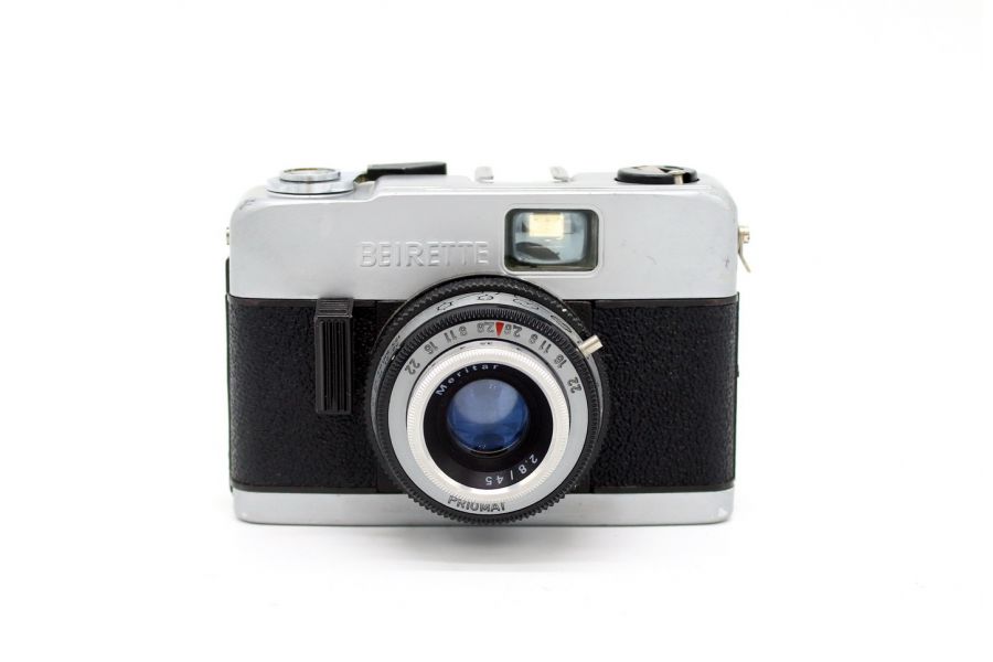 Beirette Priomat vsn + Meritar 2,8/45 (Germany)