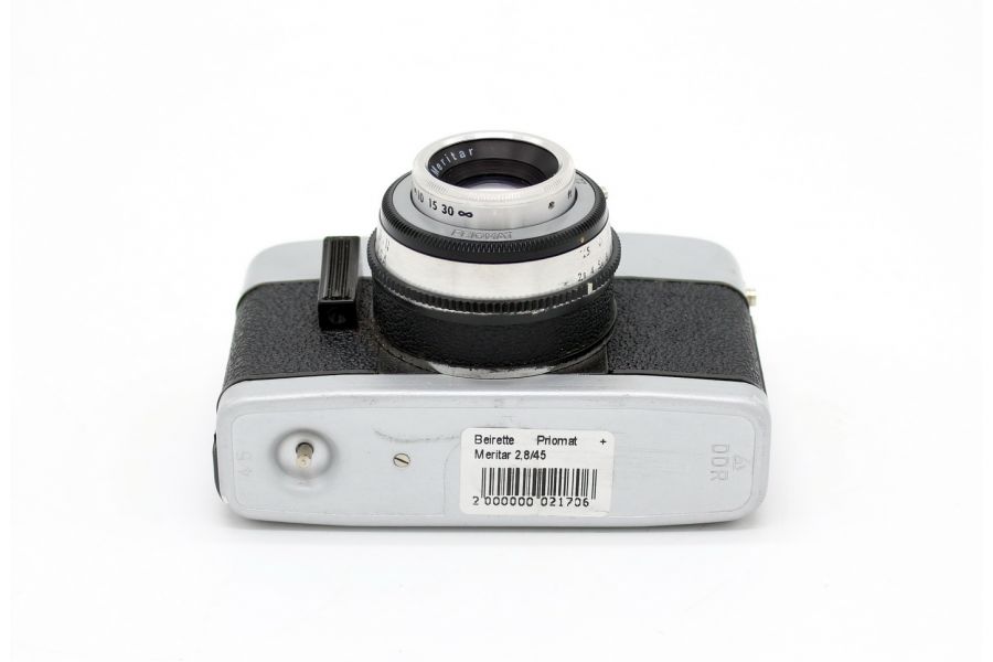 Beirette Priomat vsn + Meritar 2,8/45 (Germany)