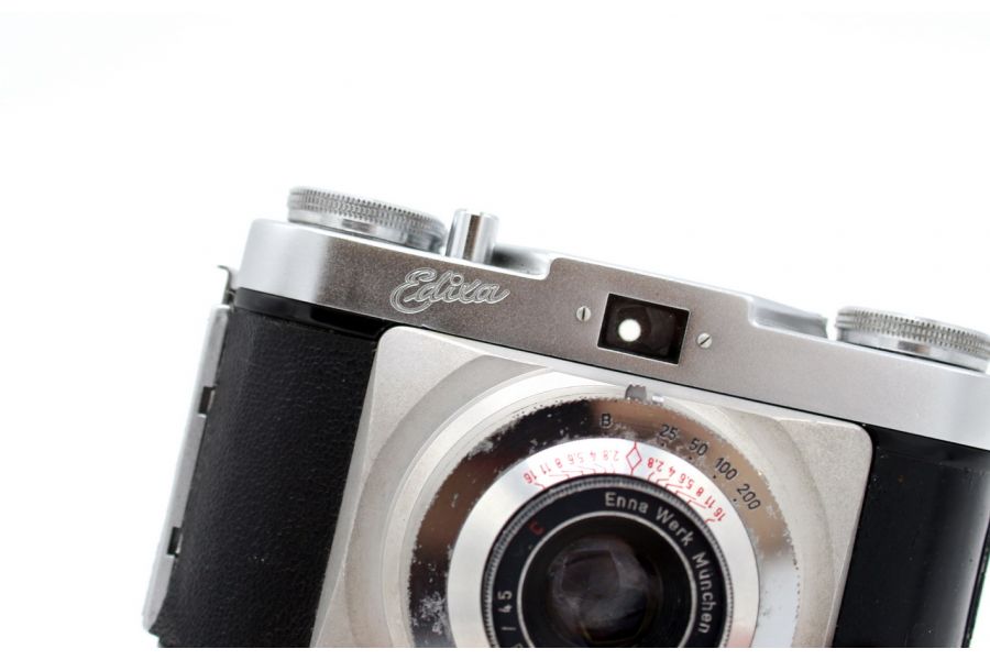 Edixa Pronto + Ennagon 2,8/45 (Germany, 1954)