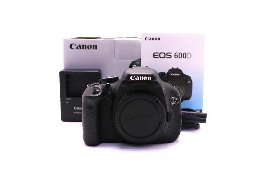 Canon EOS 600D body в упаковке (пробег 48900 кадров)