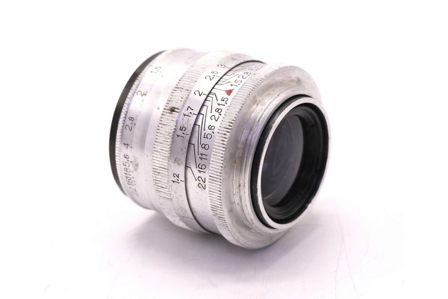 Юпитер-3 1.5/5см П silver М39 б. (1961)