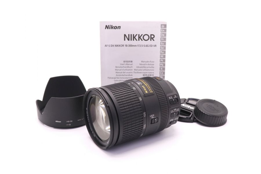 Nikon 18-300mm f/3.5-5.6G ED VR AF-S DX