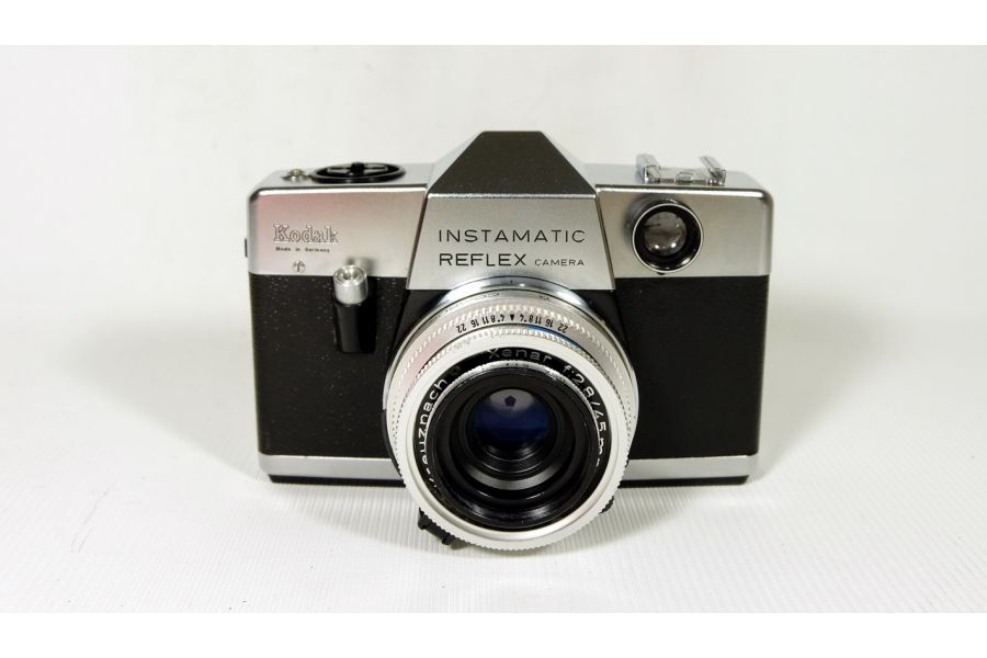 Kodak Instamatic Reflex + Xenar 2.8/45