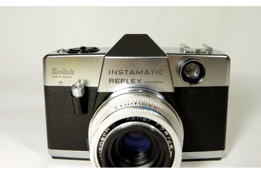 Kodak Instamatic Reflex + Xenar 2.8/45