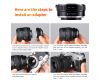 Adapter Nikon F - Micro 4/3 K&F Concept 