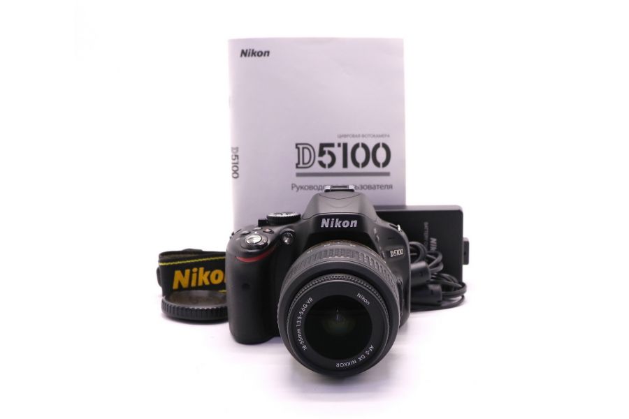 Nikon D5100 kit (пробег 5000 кадров)