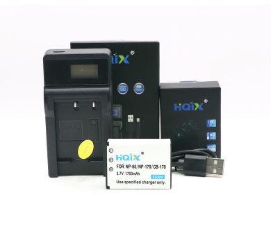Аккумуляторы HQIX для Fujifilm S1 (NP-85) + зарядное устройство