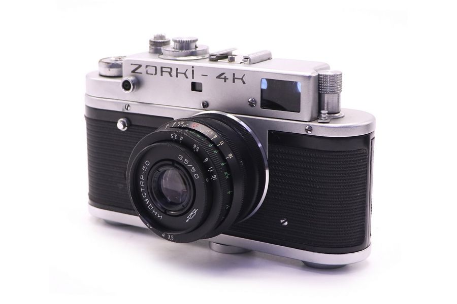 Зоркий 4К + Индустар-50 (СССР, 1976)