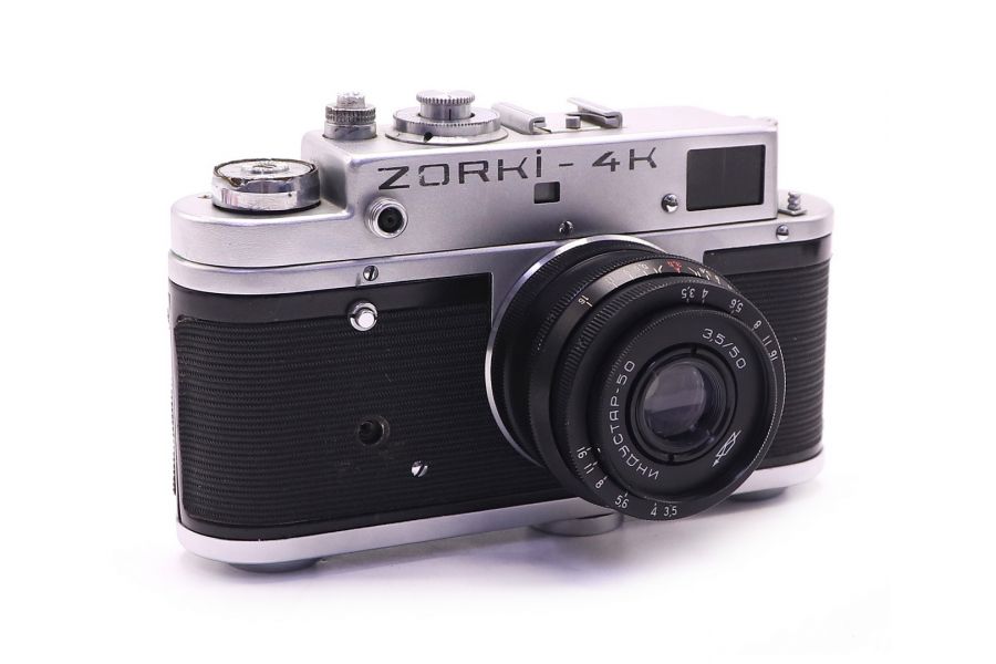 Зоркий 4К + Индустар-50 (СССР, 1976)