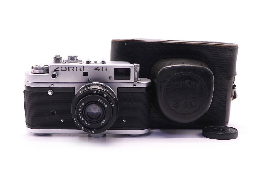 Зоркий 4К + Индустар-50 (СССР, 1976)