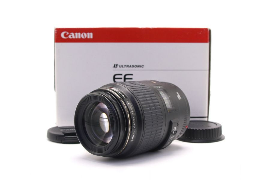 Canon EF 100mm f/2.8 Macro USM в упаковке