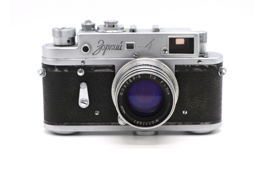Ранний Зоркий 4 в упаковке, 1957 год