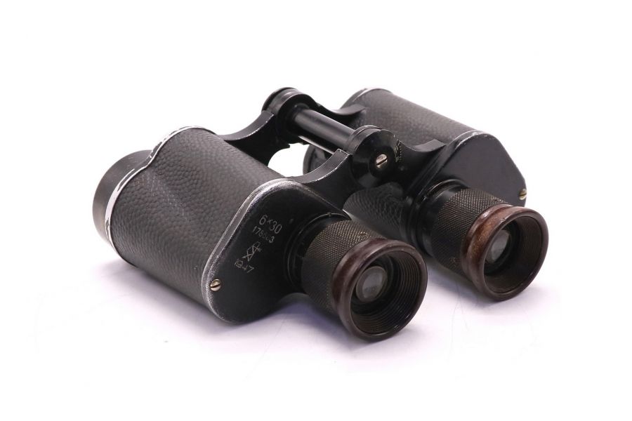 Бинокль КОМЗ 6х30 редкий, советский, металлический