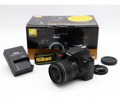 Nikon D3500 kit в упаковке (пробег 1500 кадров)