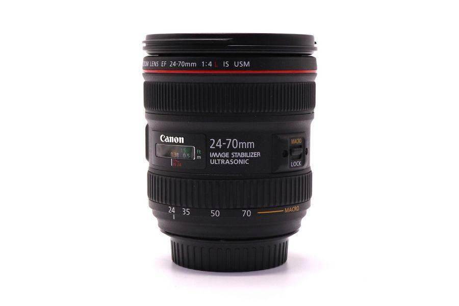 Canon EF 24-70mm f/4L IS USM в упаковке