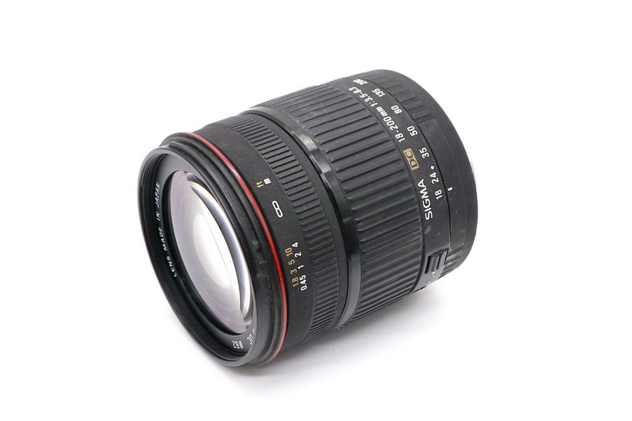 Sigma AF 18-200mm f/3.5-6.3 DC для Canon 