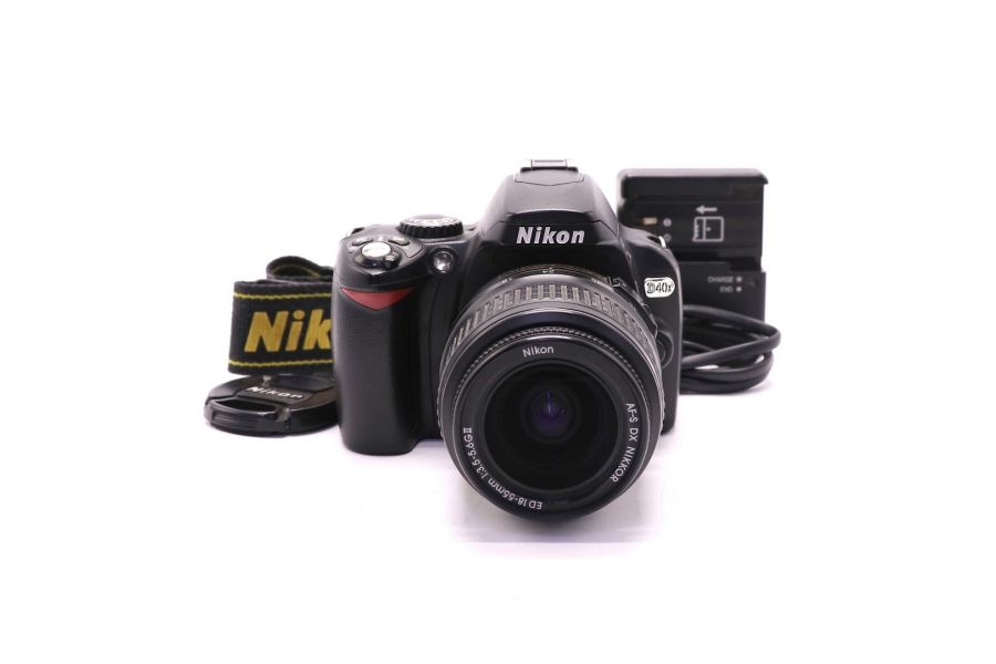 Nikon D40x kit (пробег 16500 кадра)