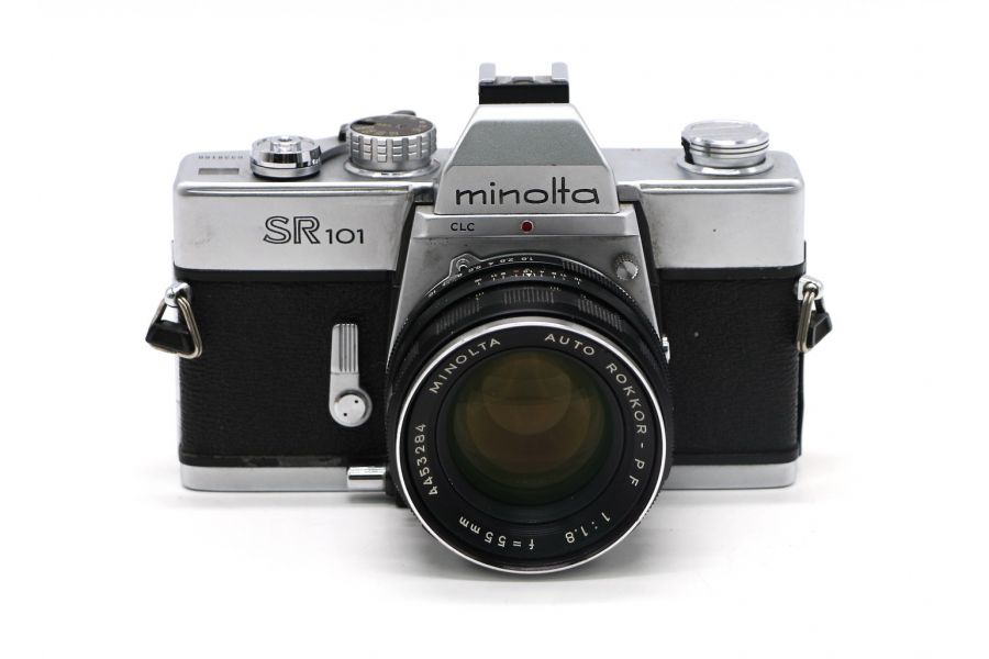 Minolta SR 101 + Auto Rokkor-PF 55mm f/1.8