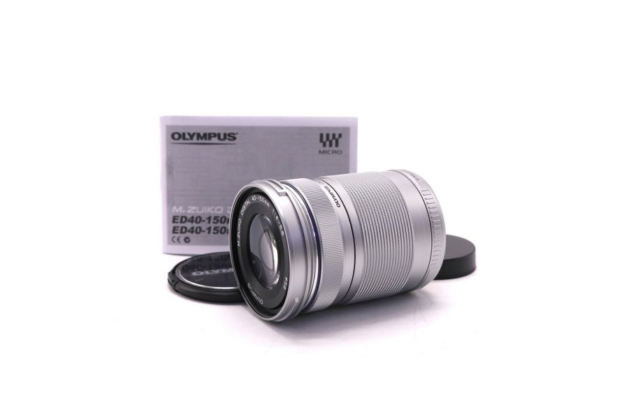 Olympus M.Zuiko Digital 40-150mm f/4-5.6 R ED MSC серебристый