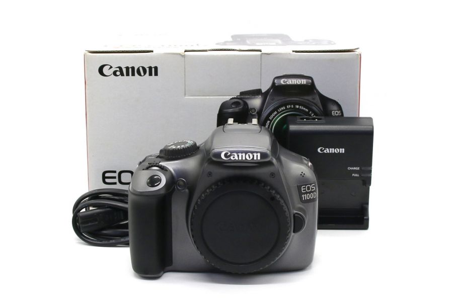 Canon EOS 1100D body в упаковке (пробег 19000 кадров)