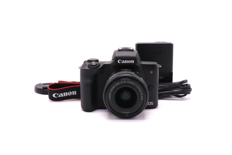Canon EOS M50 kit (пробег 13550 кадров)