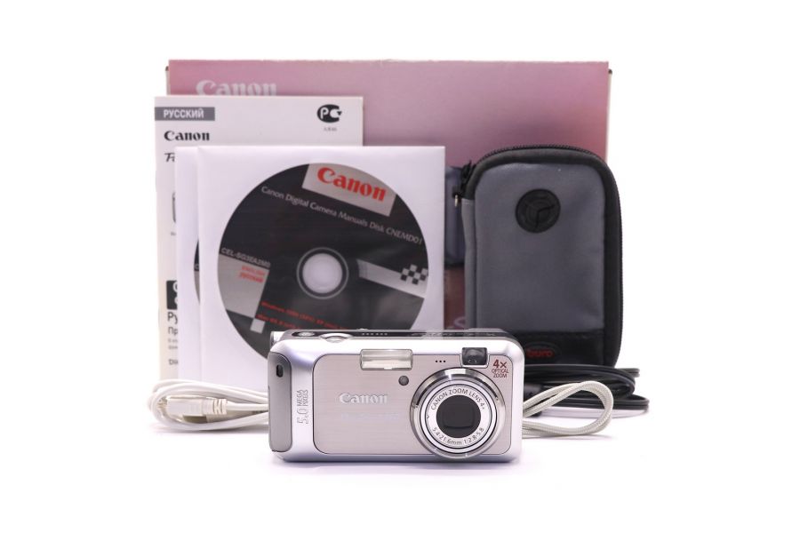 Canon PowerShot A460 в упаковке