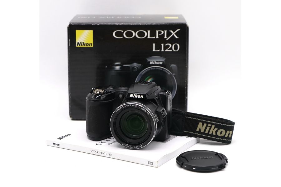 Nikon Coolpix L120 в упаковке