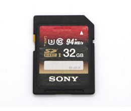Карта памяти Sony SDHC 32GB UHS-1 94Mb/s U3 / V30 