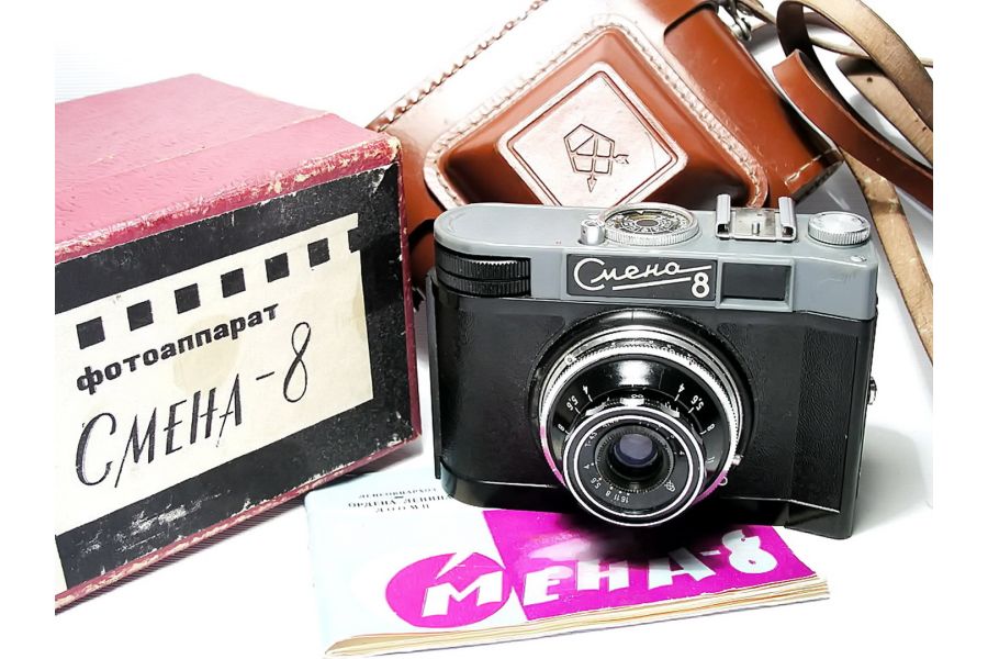 Новая Смена 8 в упаковке (ЛОМО, 1966г.)