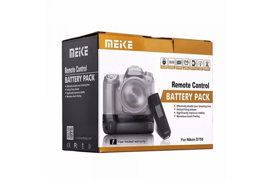 Батарейная ручка Meike MK-DR750 для Nikon D750