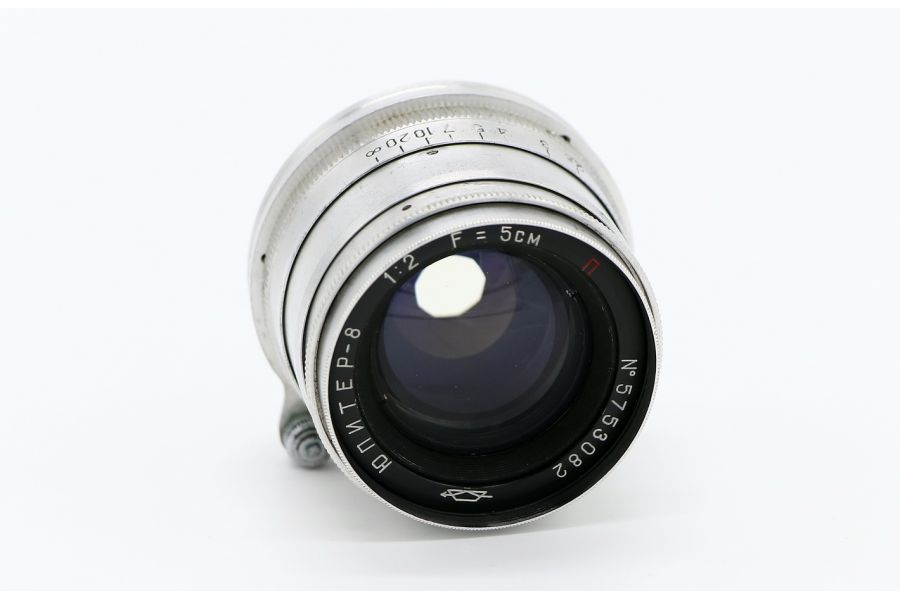 Объектив Юпитер-8 П 2/50 поводок (СССР, 1955)
