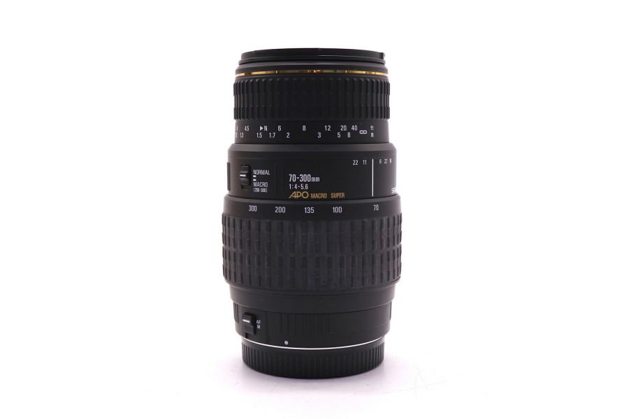 Sigma AF 70-300mm f/4-5.6 APO Macro Super for Canon EF в упаковке