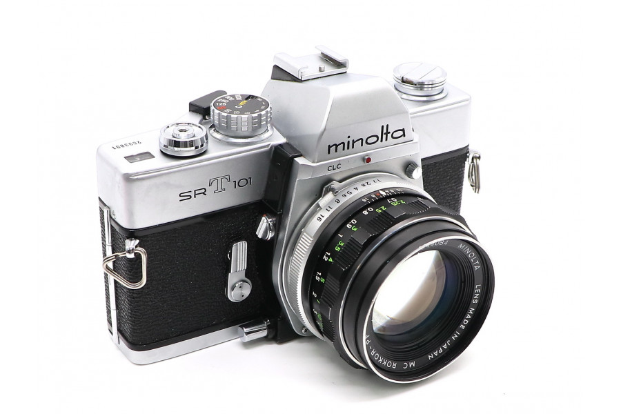 Minolta SRT 101 + MC Rokkor-PF 55mm f/1.7