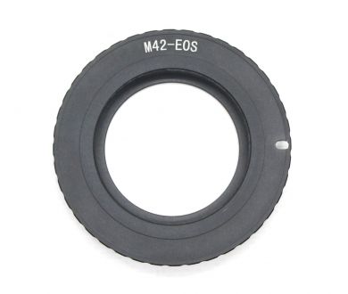 Купить Adapter M42 - Canon black с чипом Adapter M42 - Canon black с чипом