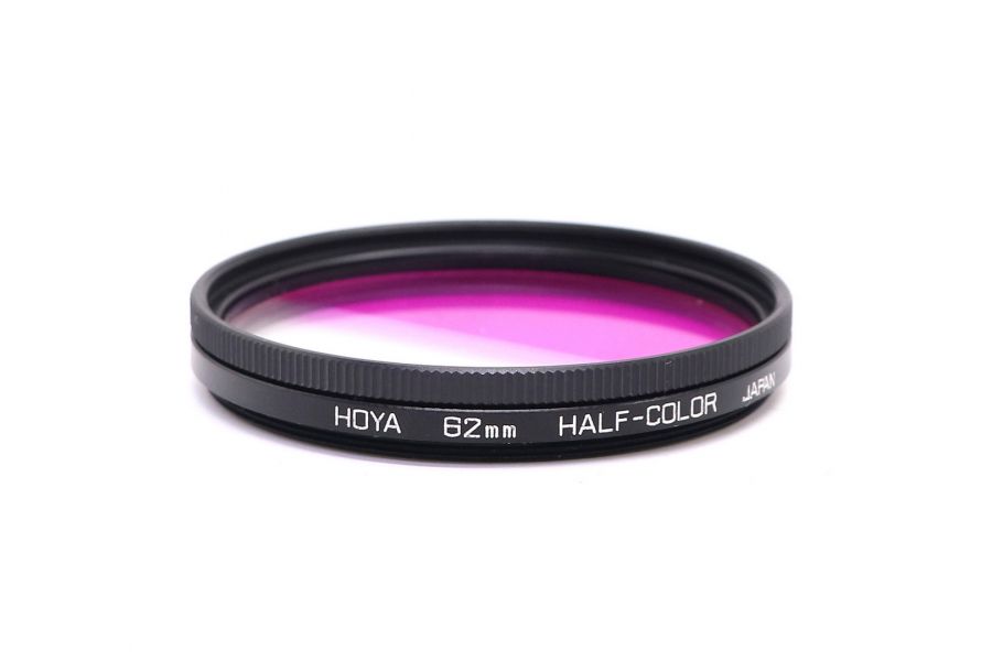 Светофильтр Hoya 62mm Half Color (Purple)