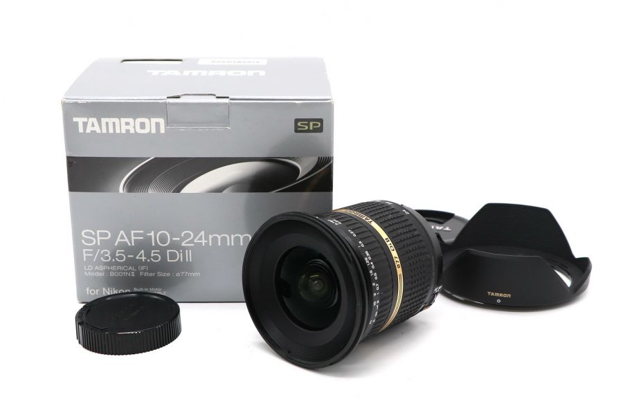 Tamron SP AF 10-24mm f/3.5-4.5 Di II (B001) Nikon F в упаковке