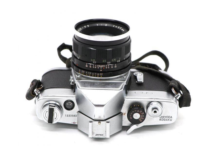 Minolta SR-1 + Minolta Rokkor-PF Auto 2/55mm 