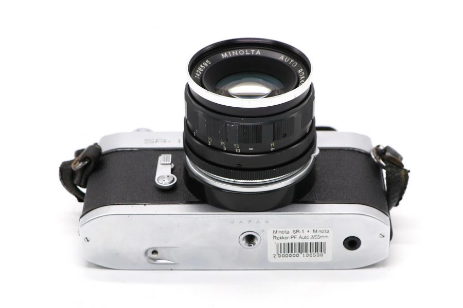 Minolta SR-1 + Minolta Rokkor-PF Auto 2/55mm 